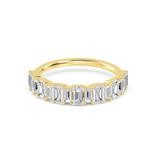 Yellow Gold / Cassia Diamond Wedding Band