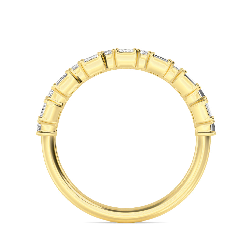 Yellow Gold / Cassia Diamond Wedding Band