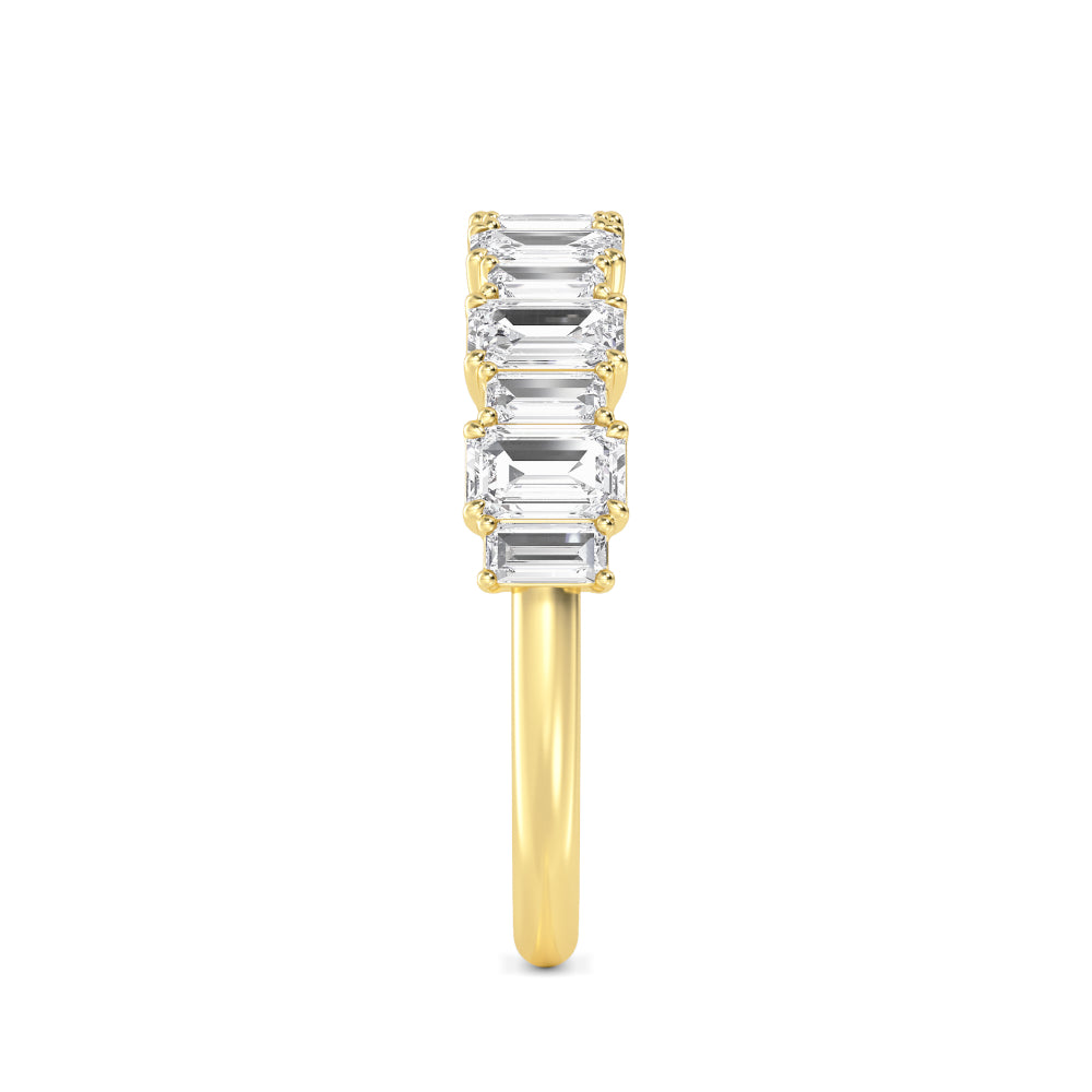 Yellow Gold / Cassia Diamond Wedding Band