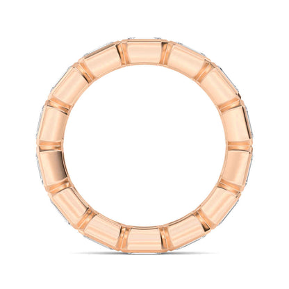 Rose Gold / Elysia Eternity Wedding Band