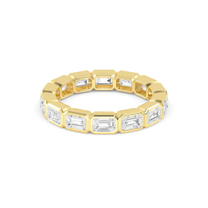 Yellow Gold / Elysia Eternity Wedding Band