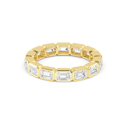 Yellow Gold / Elysia Eternity Wedding Band