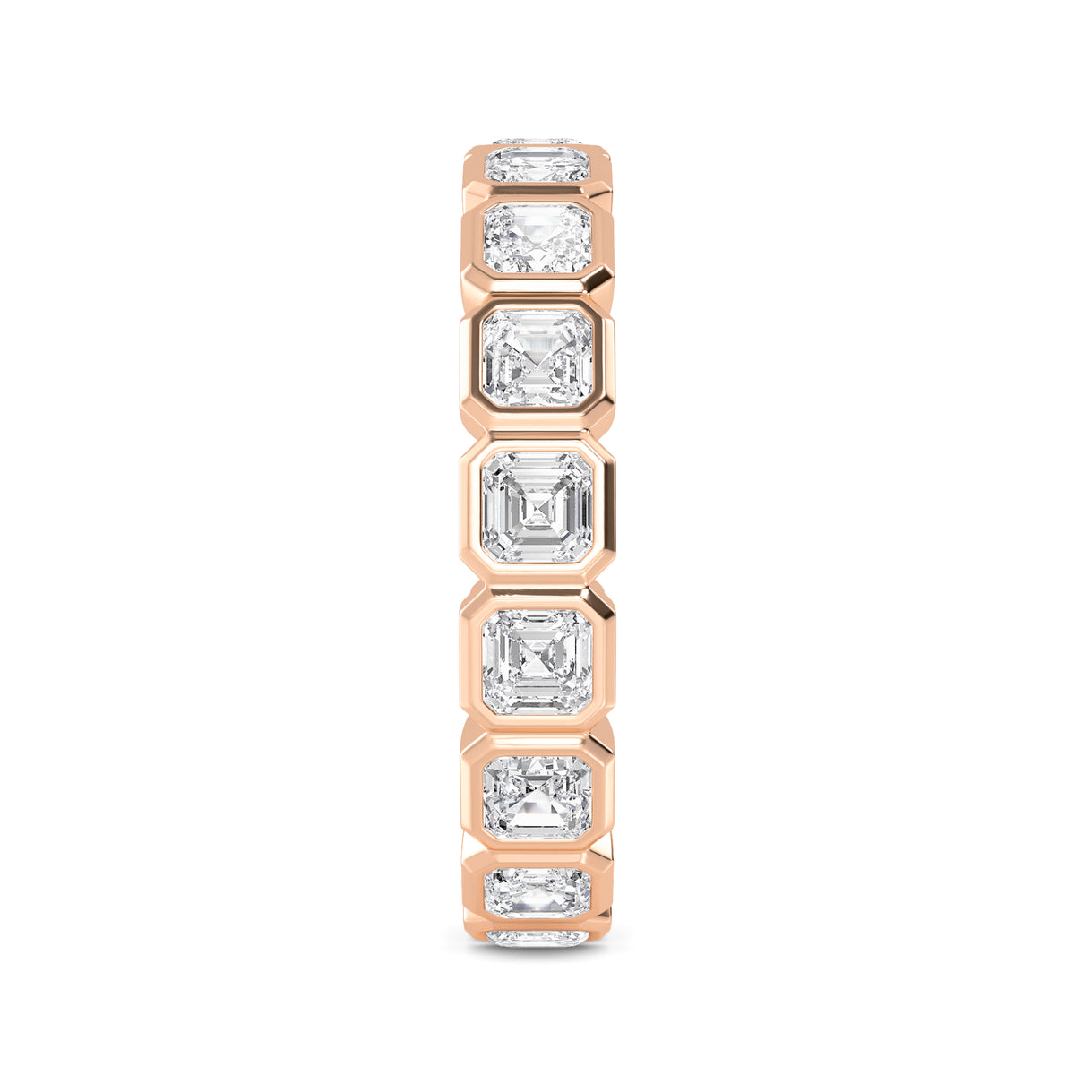 Rose Gold / Arwa Eternity Wedding Band