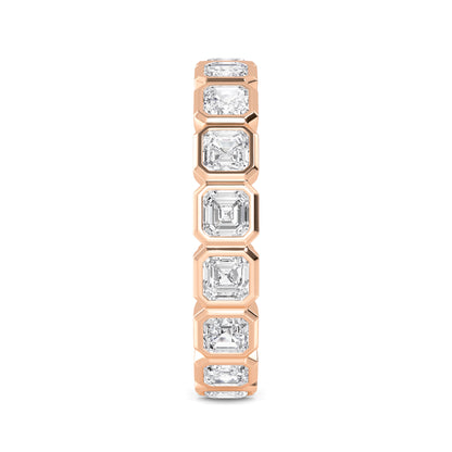 Rose Gold / Arwa Eternity Wedding Band