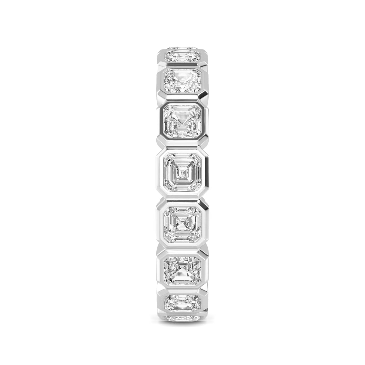 White Gold / Arwa Eternity Wedding Band