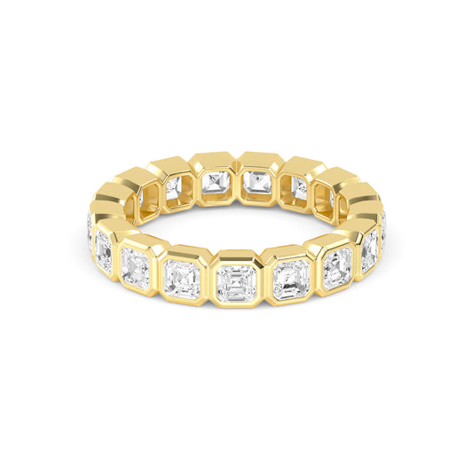 Yellow Gold / Arwa Eternity Wedding Band