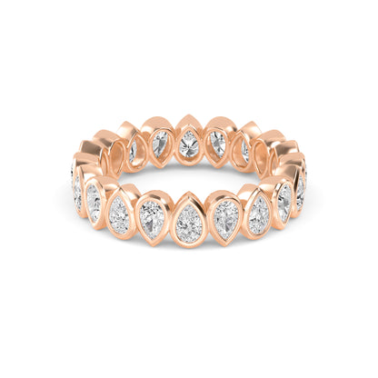 Rose Gold / Mirela Eternity Wedding Band