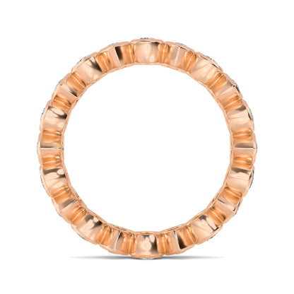 Rose Gold / Mirela Eternity Wedding Band