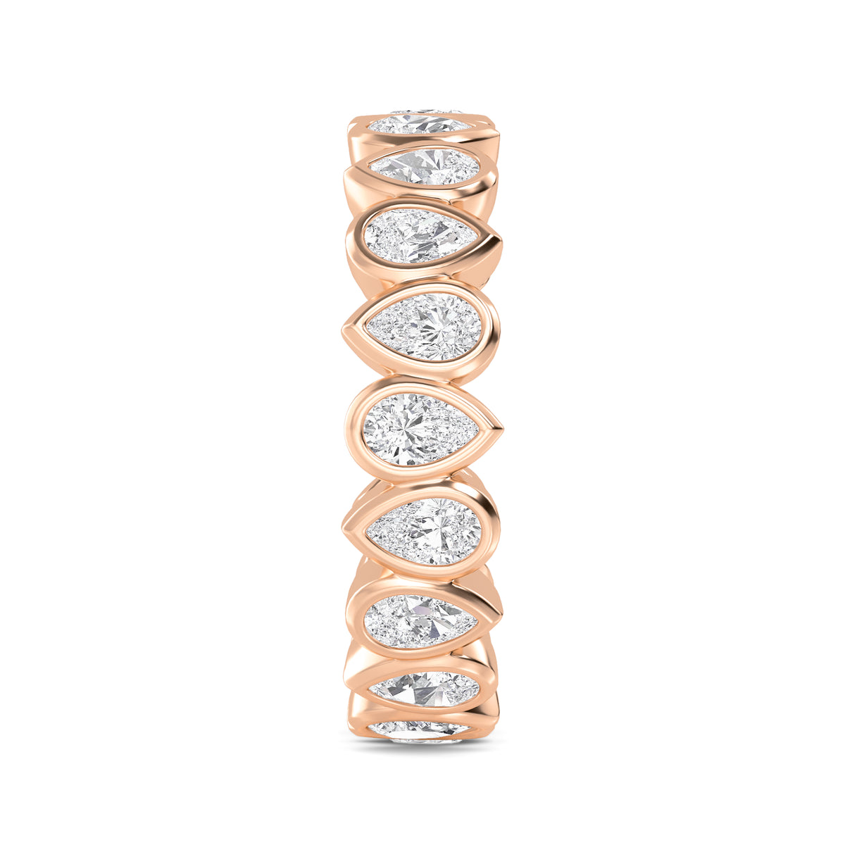 Rose Gold / Mirela Eternity Wedding Band