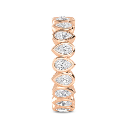 Rose Gold / Mirela Eternity Wedding Band