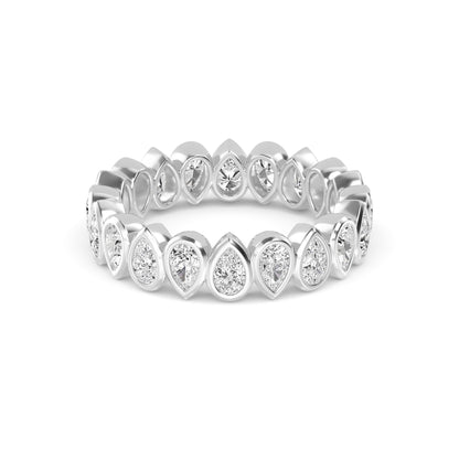 White Gold / Mirela Eternity Wedding Band