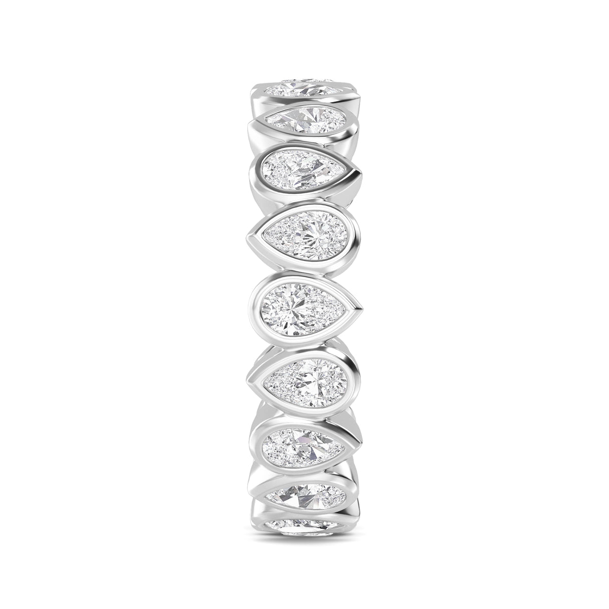 White Gold / Mirela Eternity Wedding Band