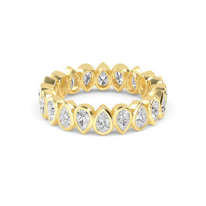 Yellow Gold / Mirela Eternity Wedding Band