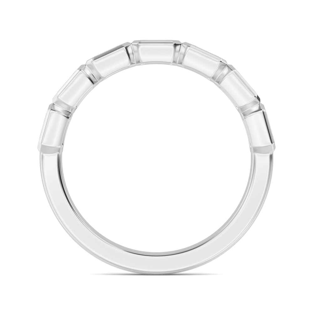 White Gold / Farida Diamond Wedding Band