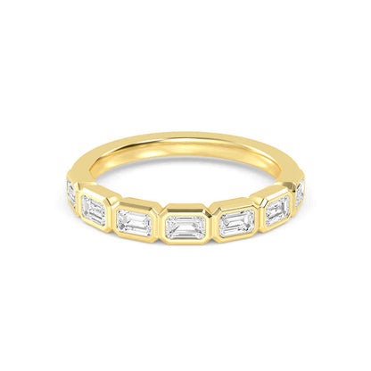 Yellow Gold / Farida Diamond Wedding Band
