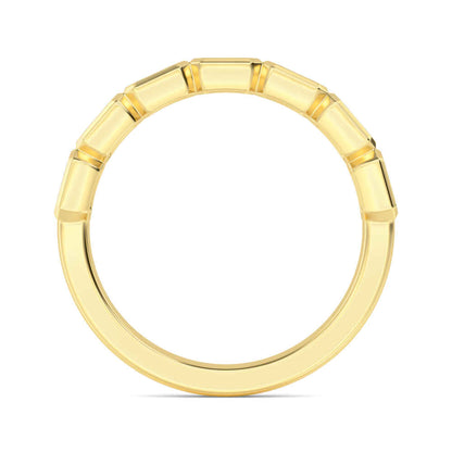 Yellow Gold / Farida Diamond Wedding Band