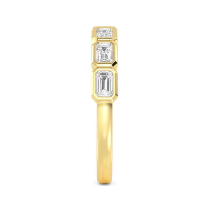 Yellow Gold / Farida Diamond Wedding Band