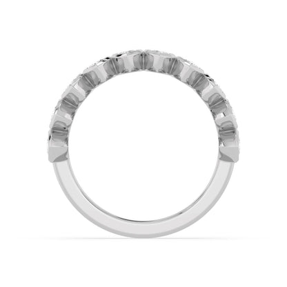 White Gold / Wren Diamond Wedding Band