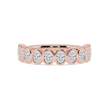 Rose Gold / Stella Diamond Wedding Band