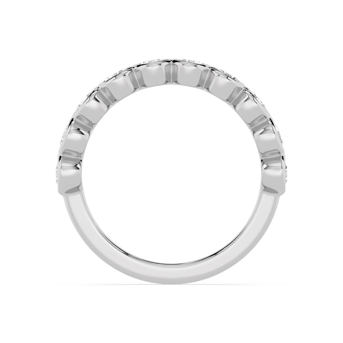 White Gold / Stella Diamond Wedding Band