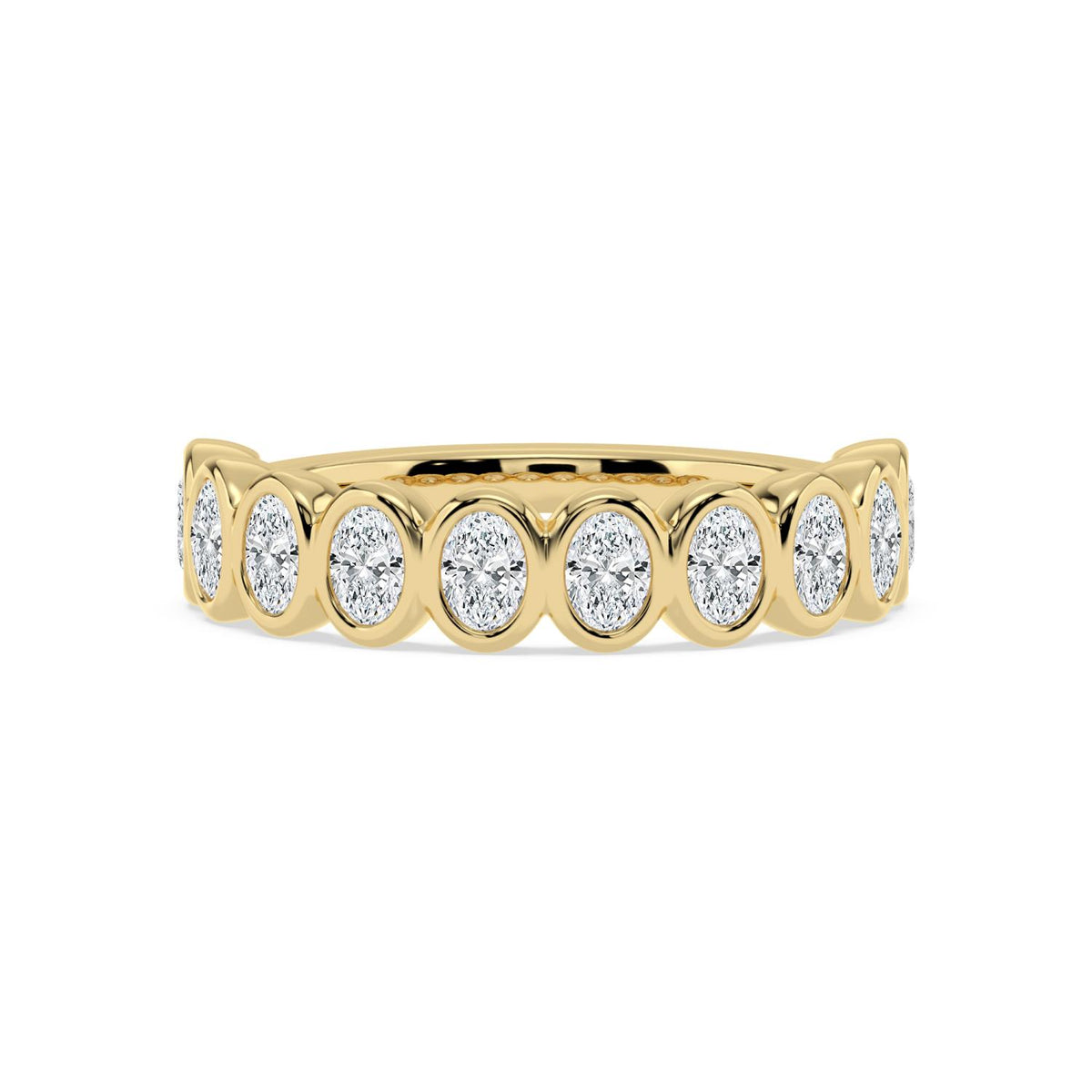 Yellow Gold / Stella Diamond Wedding Band