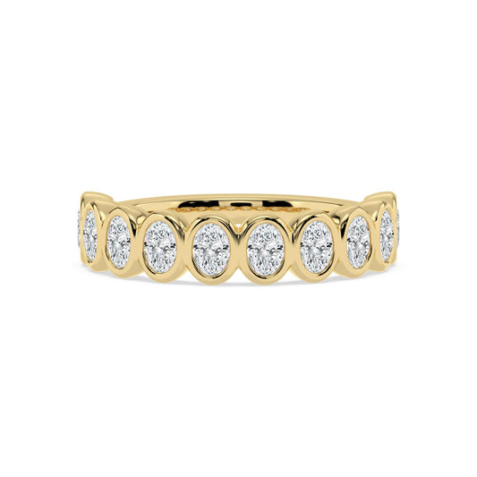 Yellow Gold / Stella Diamond Wedding Band