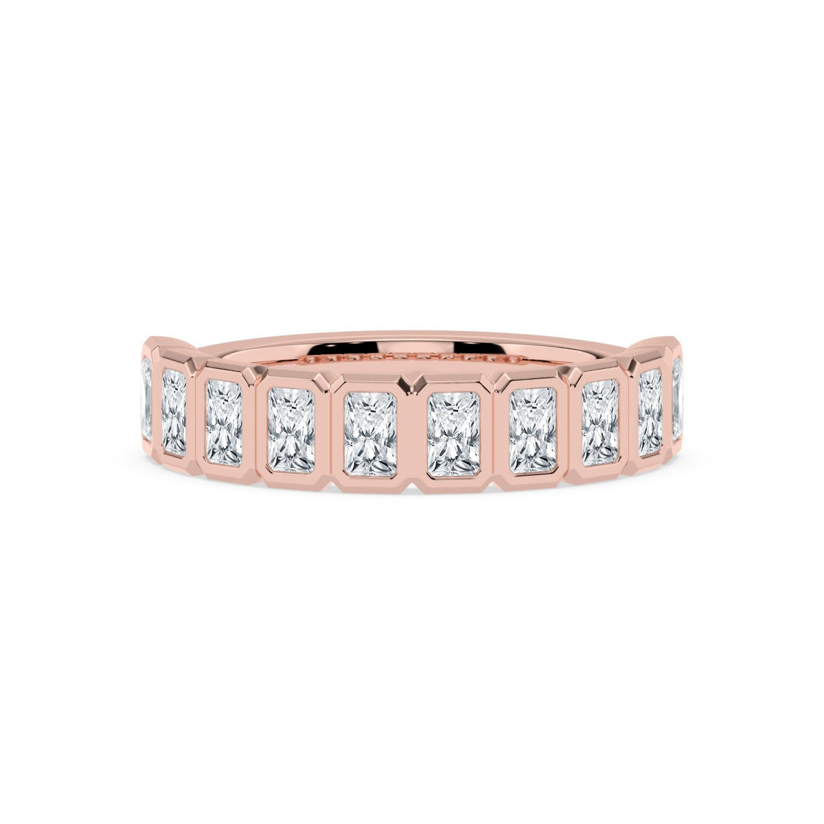 Rose Gold / Nina Diamond Wedding Band