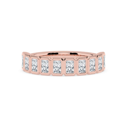 Rose Gold / Nina Diamond Wedding Band