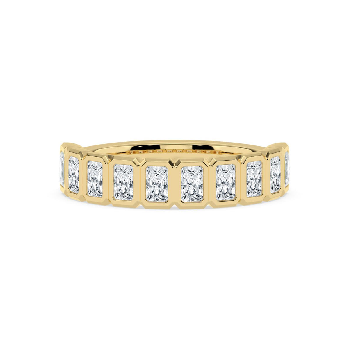 Yellow Gold / Nina Diamond Wedding Band