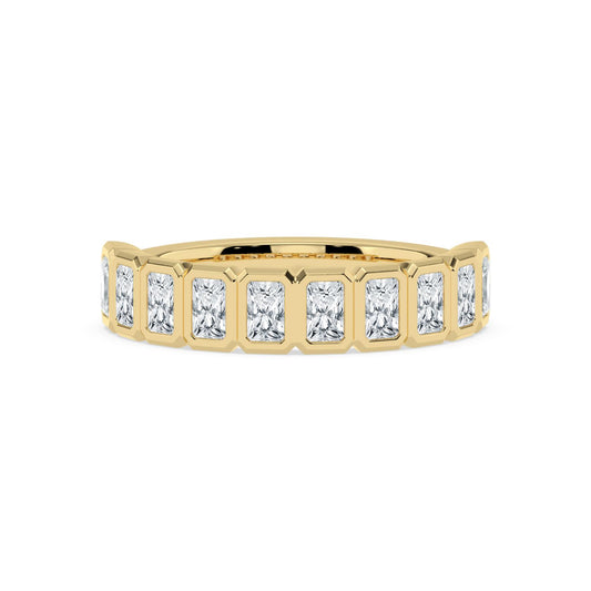 Yellow Gold / Nina Diamond Wedding Band