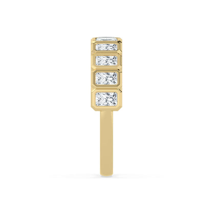 Yellow Gold / Nina Diamond Wedding Band