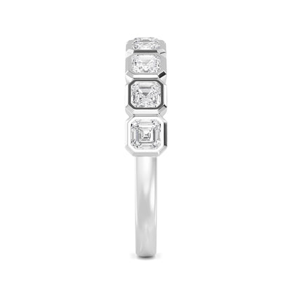 White Gold / Aleena Diamond Wedding Band