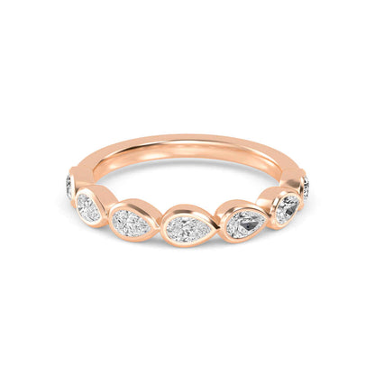 Rose Gold / Maeve Diamond Wedding Band