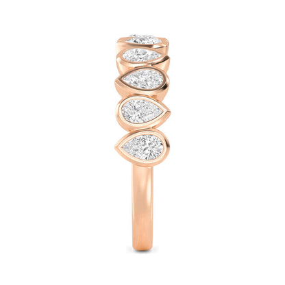 Rose Gold / Maeve Diamond Wedding Band