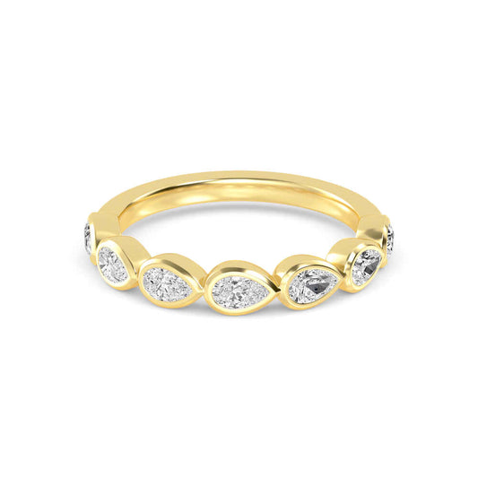 Yellow Gold / Maeve Diamond Wedding Band