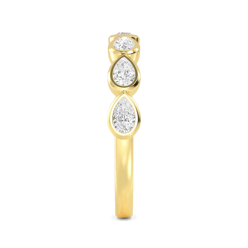 Yellow Gold / Maeve Diamond Wedding Band