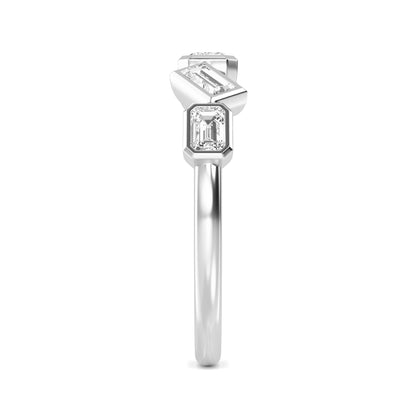 White Gold / Liora Diamond Wedding Band