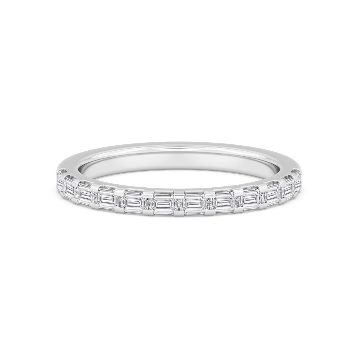 White Gold / Indira Diamond Wedding Band