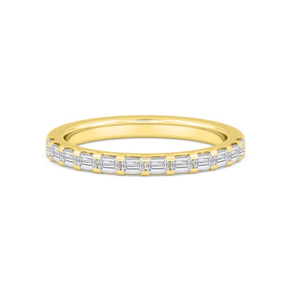 Yellow Gold / Indira Diamond Wedding Band