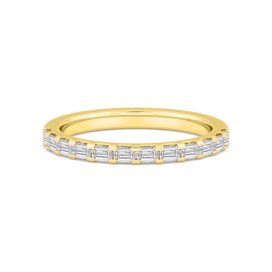Yellow Gold / Indira Diamond Wedding Band