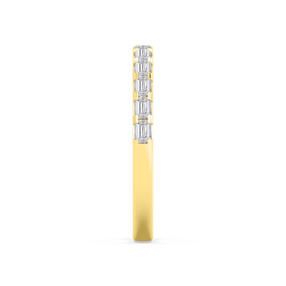 Yellow Gold / Indira Diamond Wedding Band