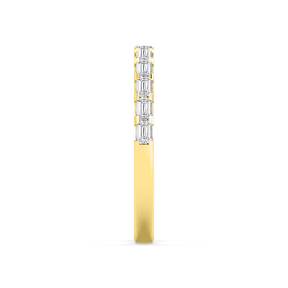 Yellow Gold / Indira Diamond Wedding Band