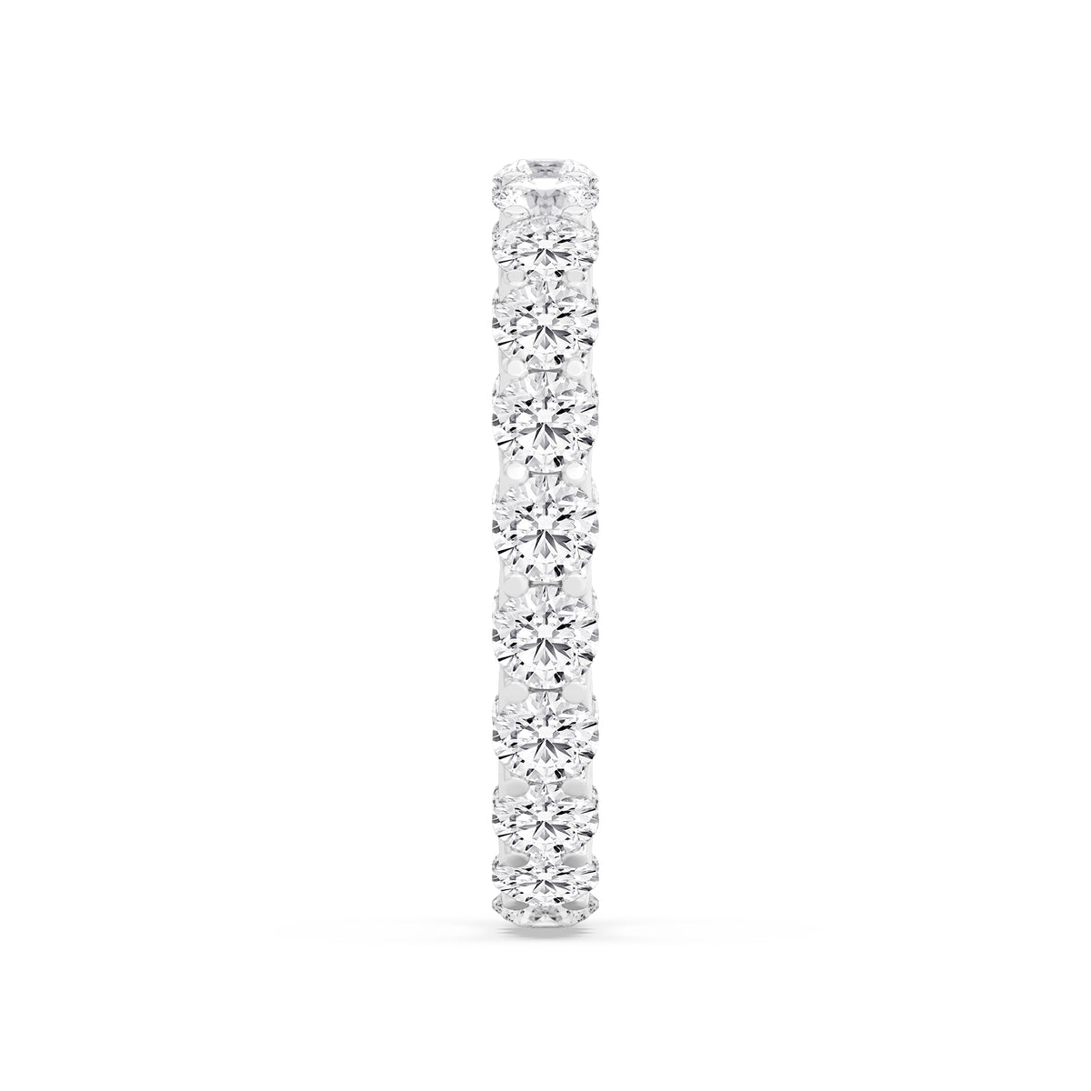 White Gold / Marigold Eternity Wedding Band