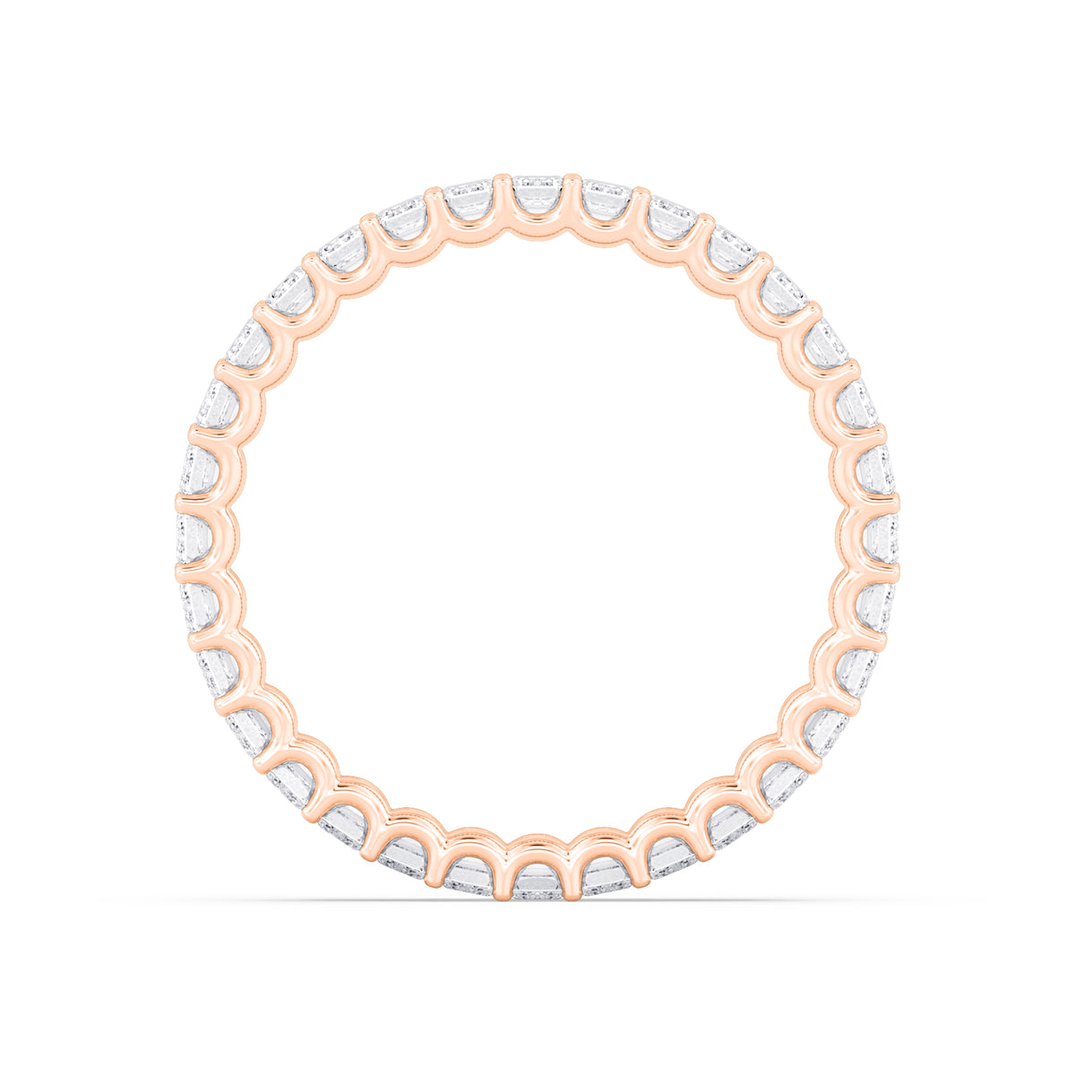 Rose Gold / Orla Eternity Wedding Band
