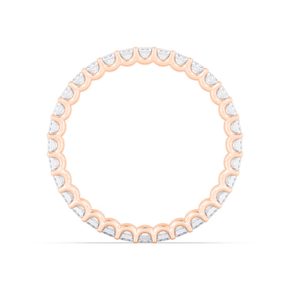 Rose Gold / Orla Eternity Wedding Band