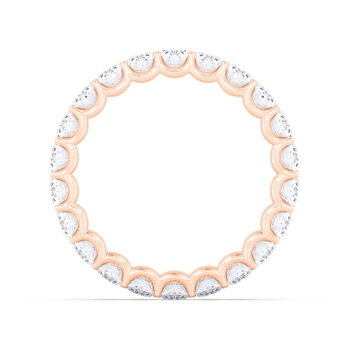 Rose Gold / Naina Eternity Wedding Band