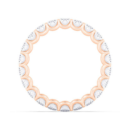 Rose Gold / Naina Eternity Wedding Band
