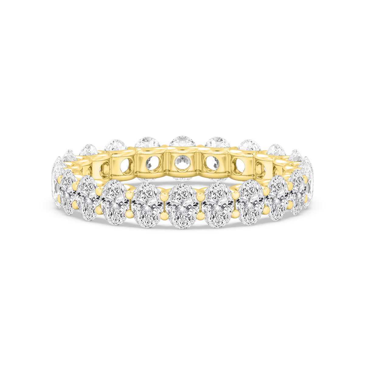 Yellow Gold / Naina Eternity Wedding Band