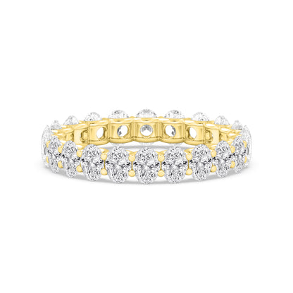 Yellow Gold / Naina Eternity Wedding Band