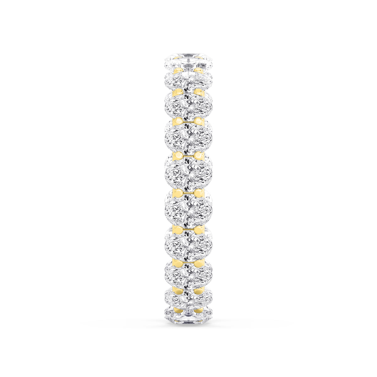 Yellow Gold / Naina Eternity Wedding Band